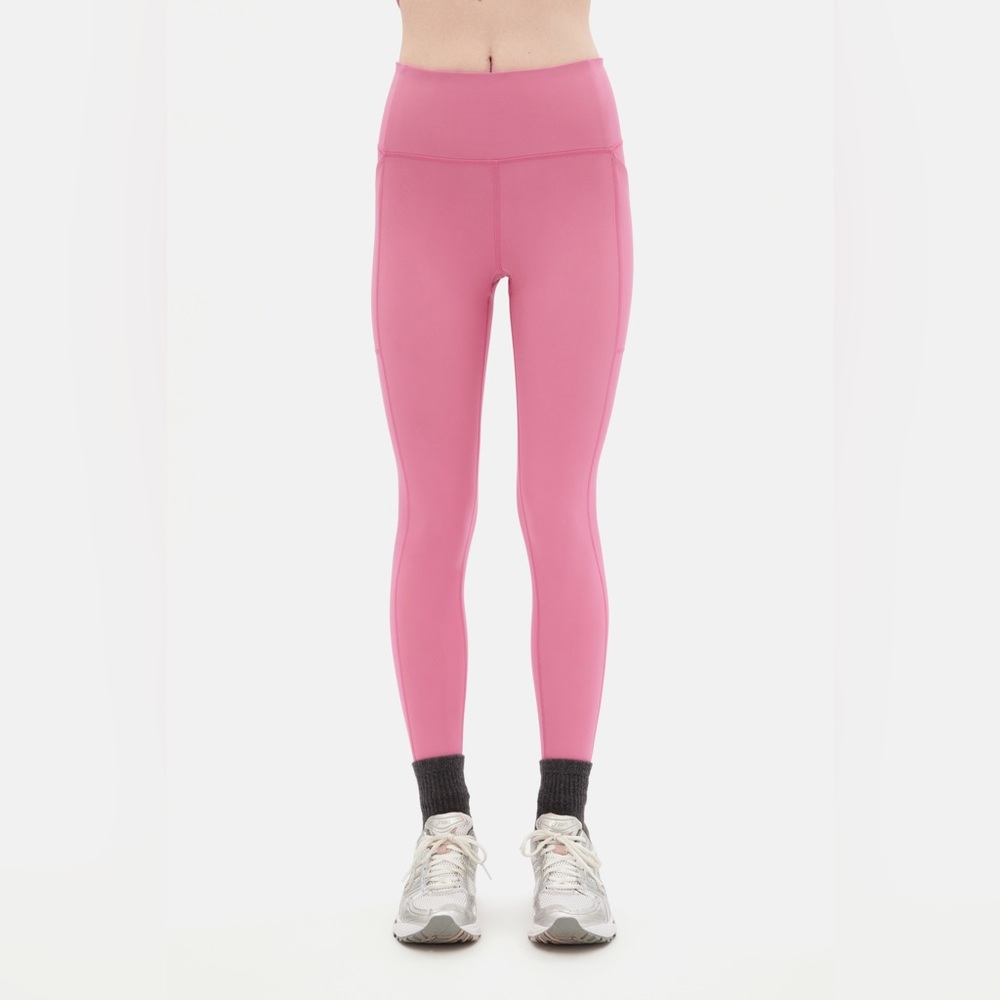 Girlfriend Collective Pocket Leggings In Pink